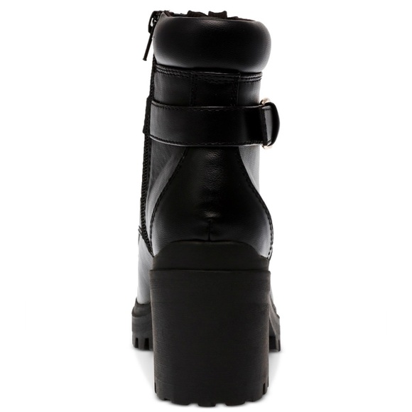 WILD PAIR - Women's Ankle Boots - Black and White - Picture 5 of 8